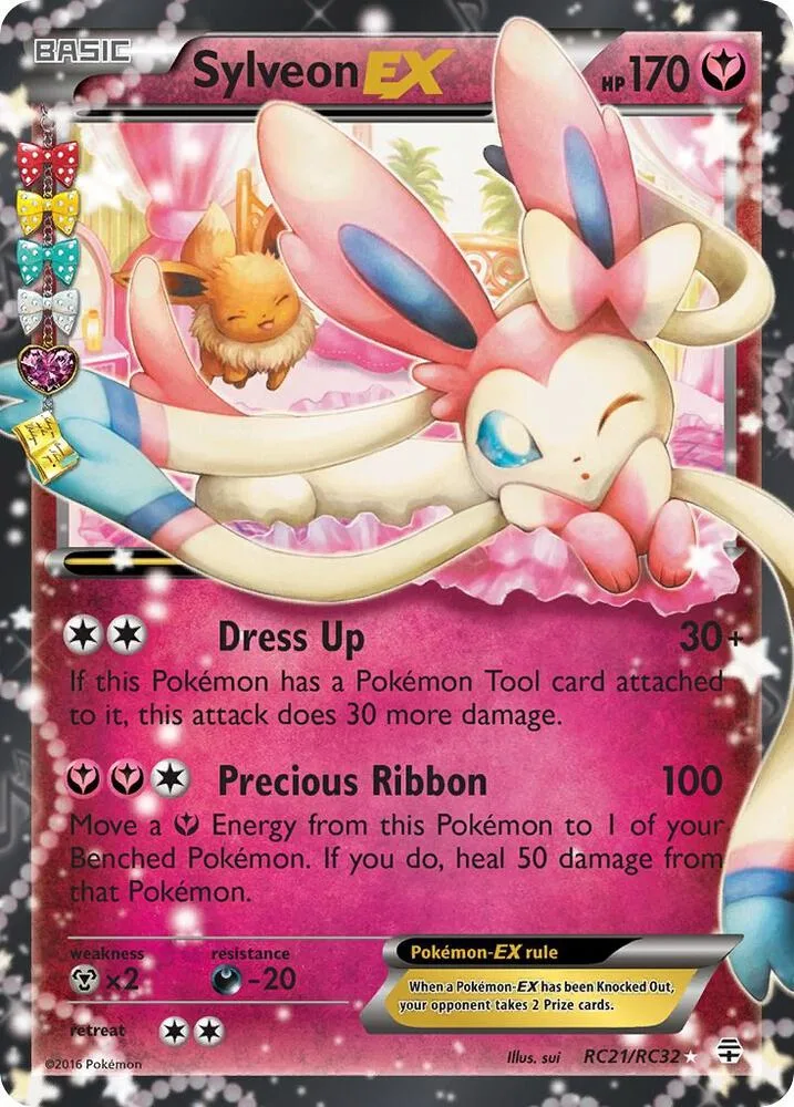 Sylveon EX card front