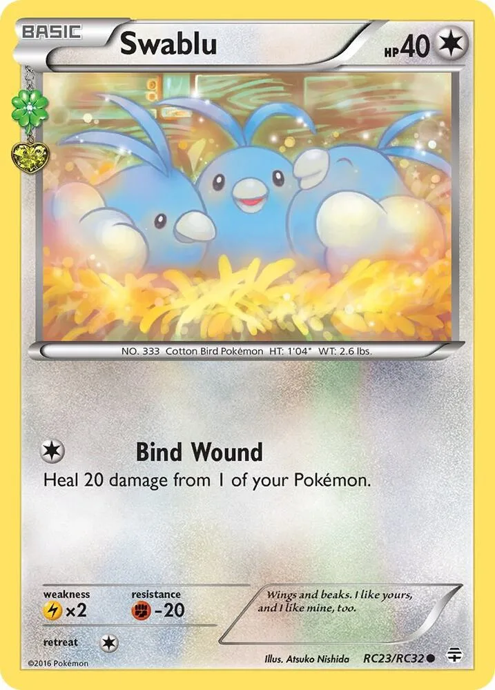 Swablu card front