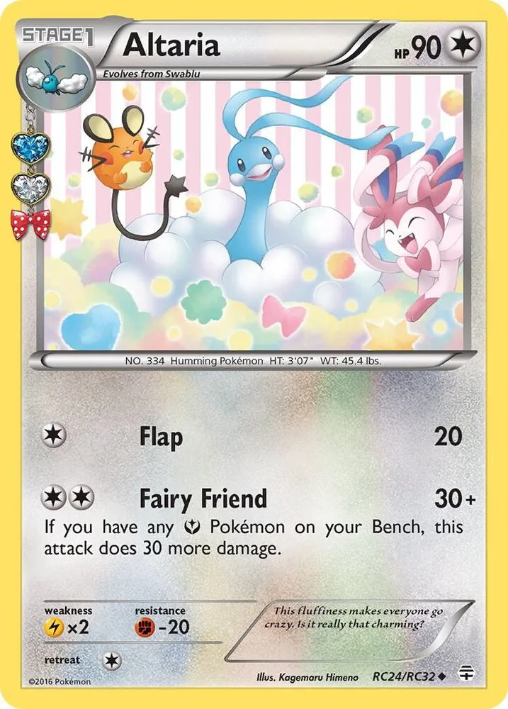 Altaria card front