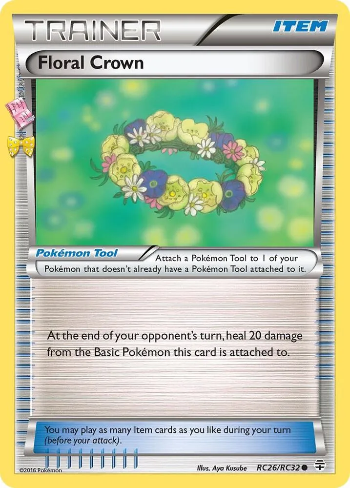 Floral Crown card front