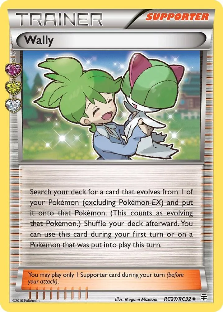 Wally card front