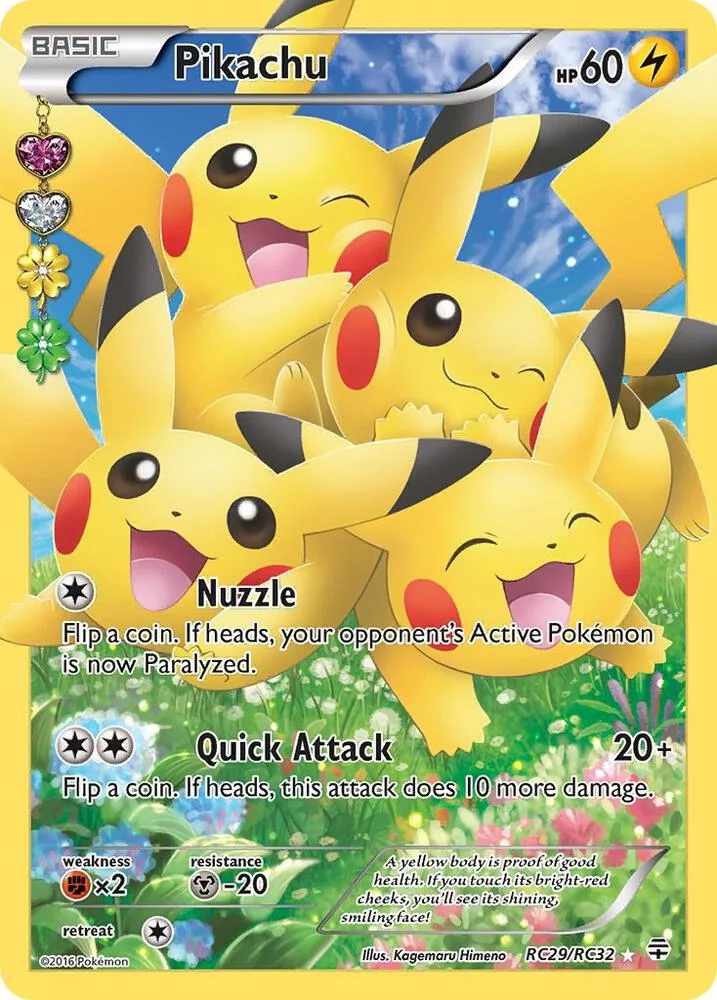 Pikachu (Full Art) card front