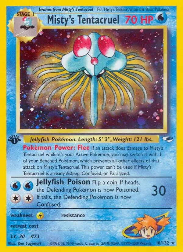 Misty's Tentacruel card front