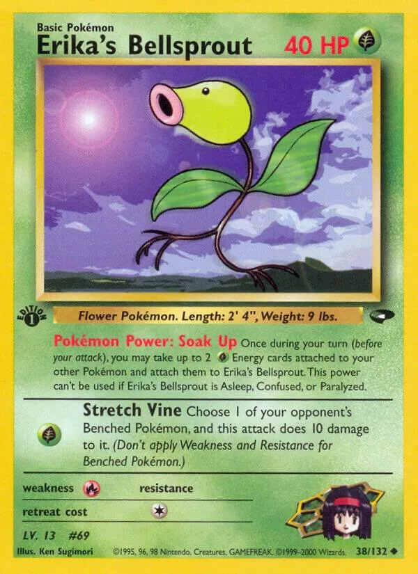 Erika's Bellsprout card front