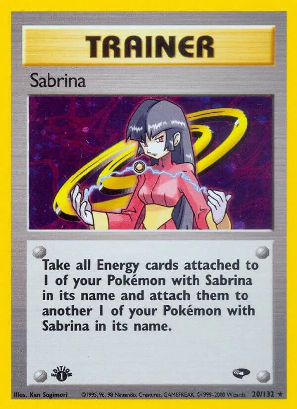 Sabrina card front