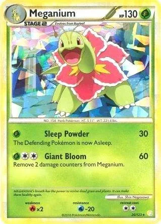 Meganium (Cracked Ice Holo) thumbnail