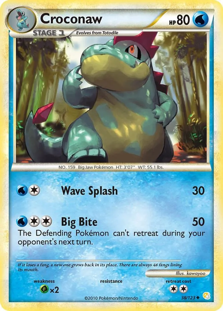 Croconaw card front