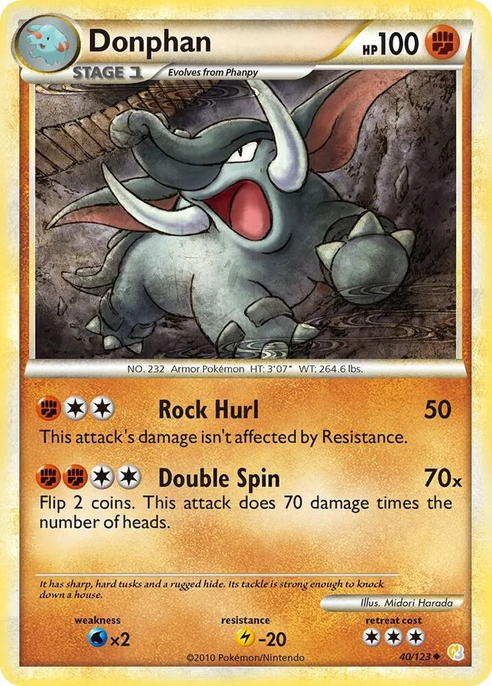 Donphan card front