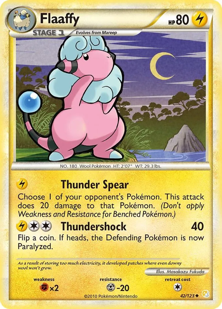 Flaaffy card front