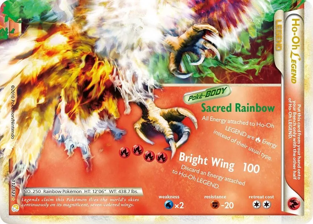 Ho-Oh Legend (Bottom) Holofoil card