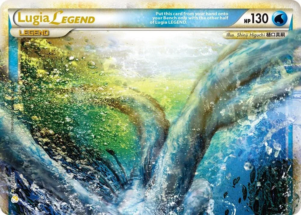 Lugia Legend (Top) Holofoil card