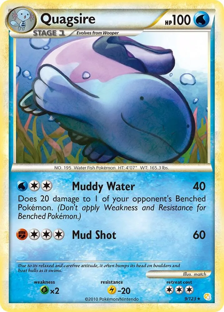 Quagsire card front