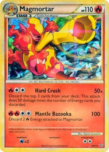 Magmortar (Cracked Ice Holo) thumbnail