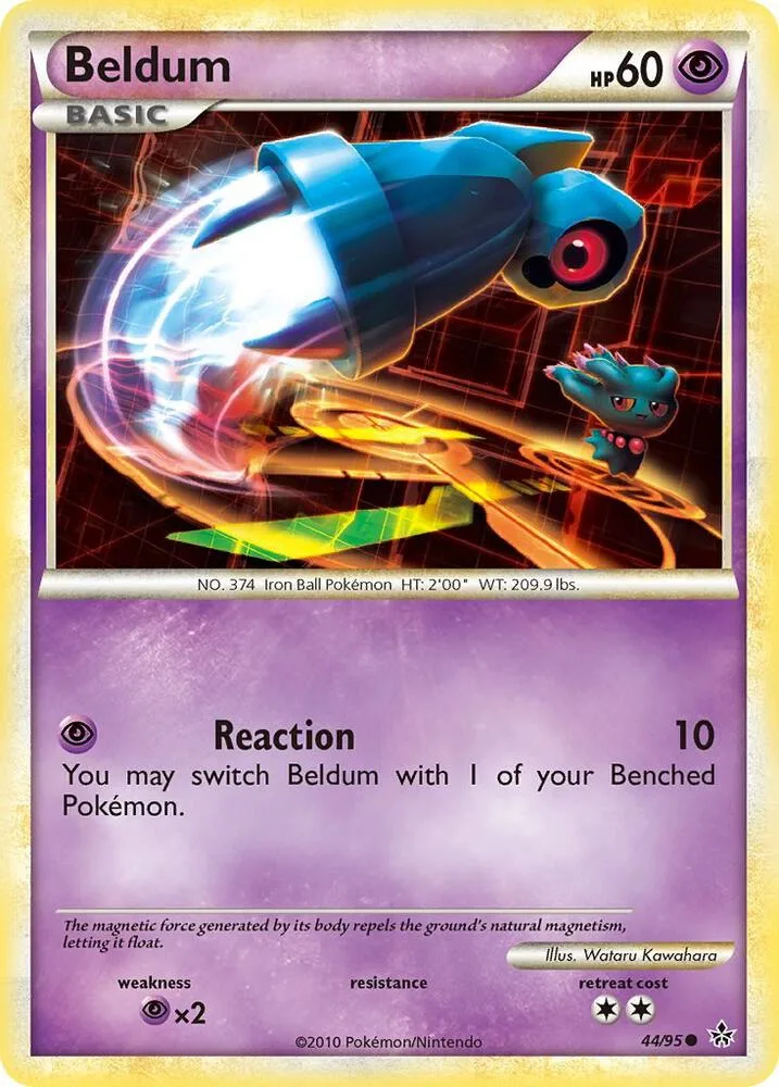 Beldum card front