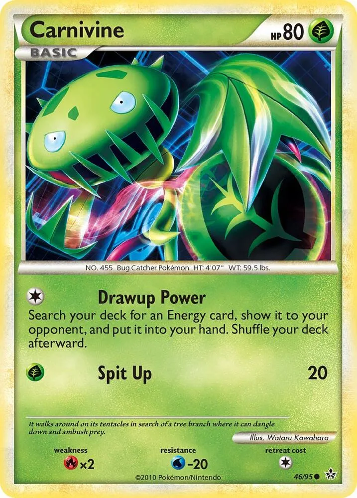 Carnivine card front