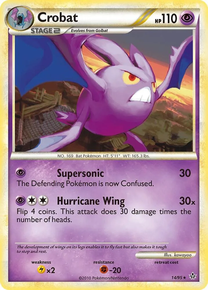 Crobat card front