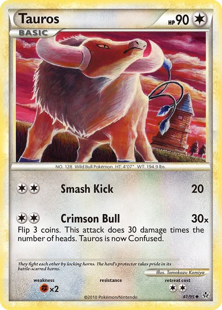 Tauros card front