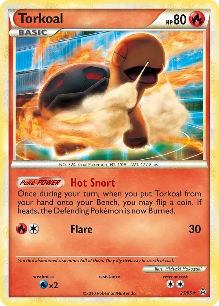 Torkoal card front