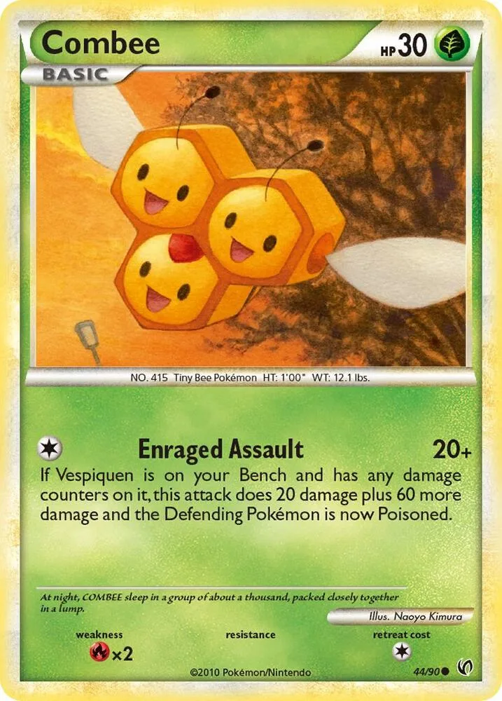 Combee card front