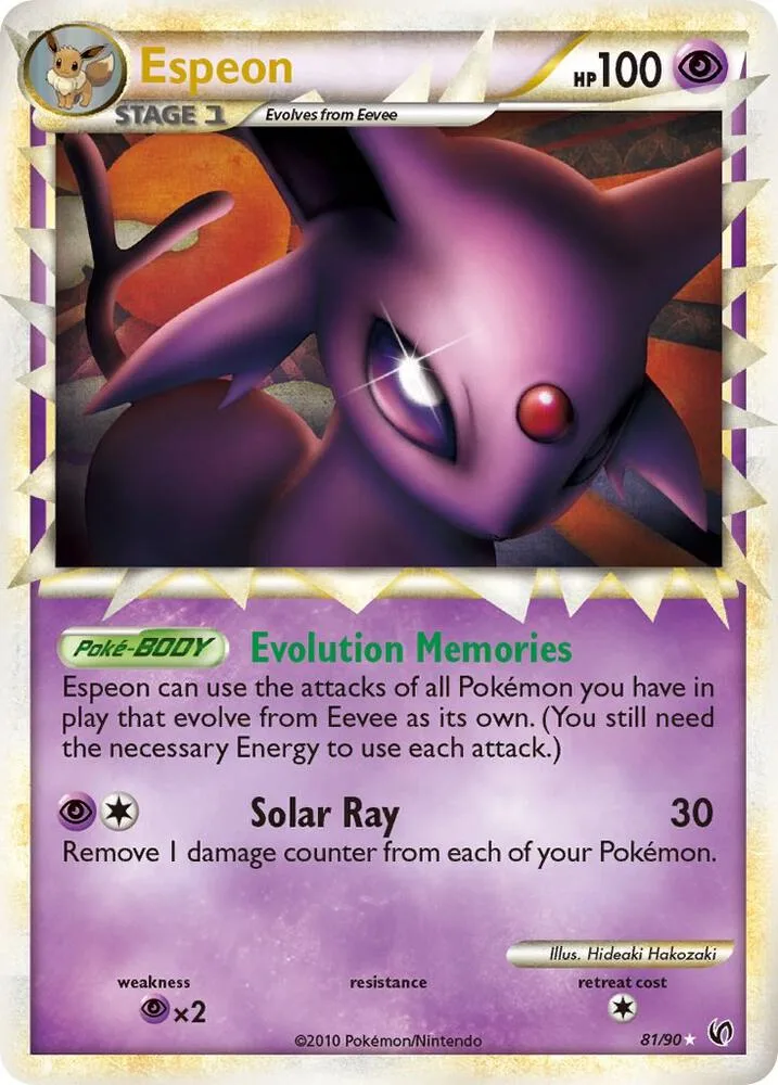 Espeon (Prime) Holofoil card