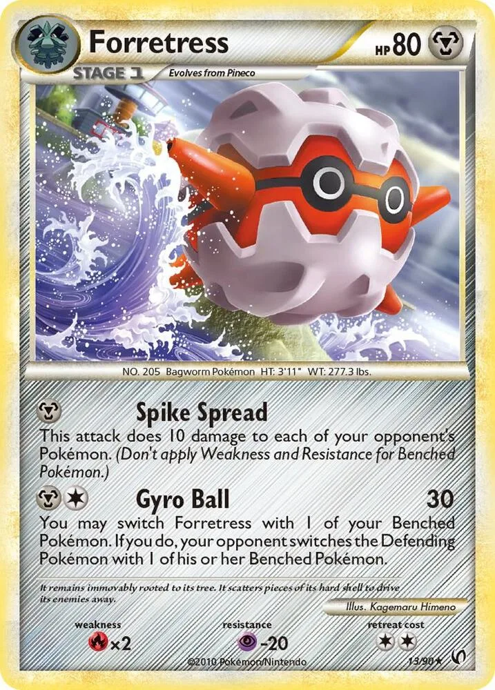 Forretress card front
