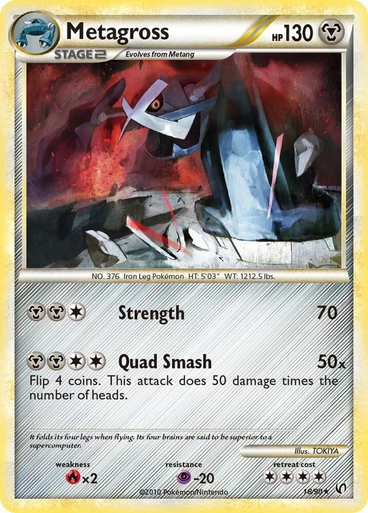 Metagross card front