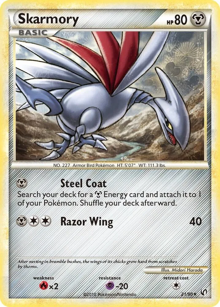Skarmory card front