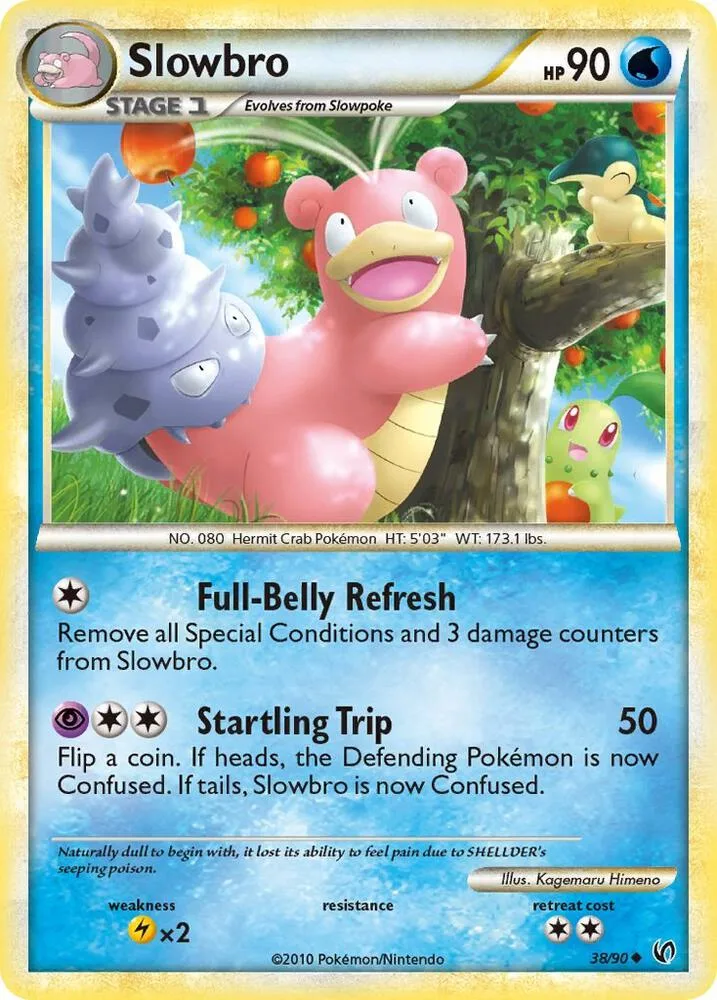 Slowbro card front