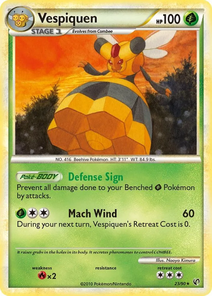 Vespiquen card front