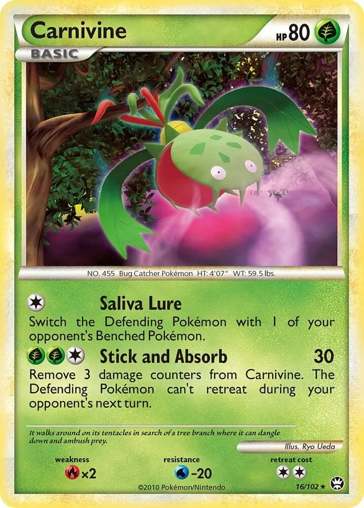 Carnivine card front