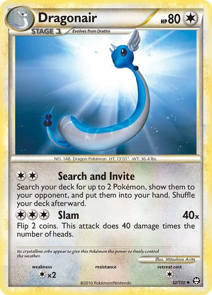 Dragonair card front