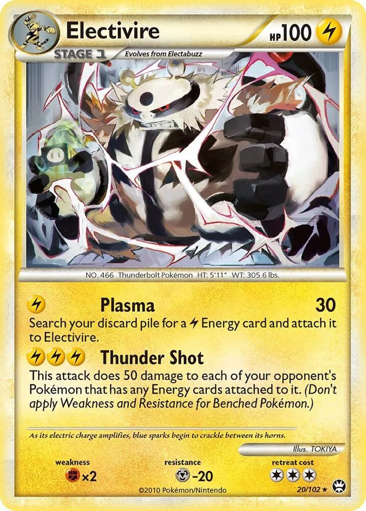 Electivire card front