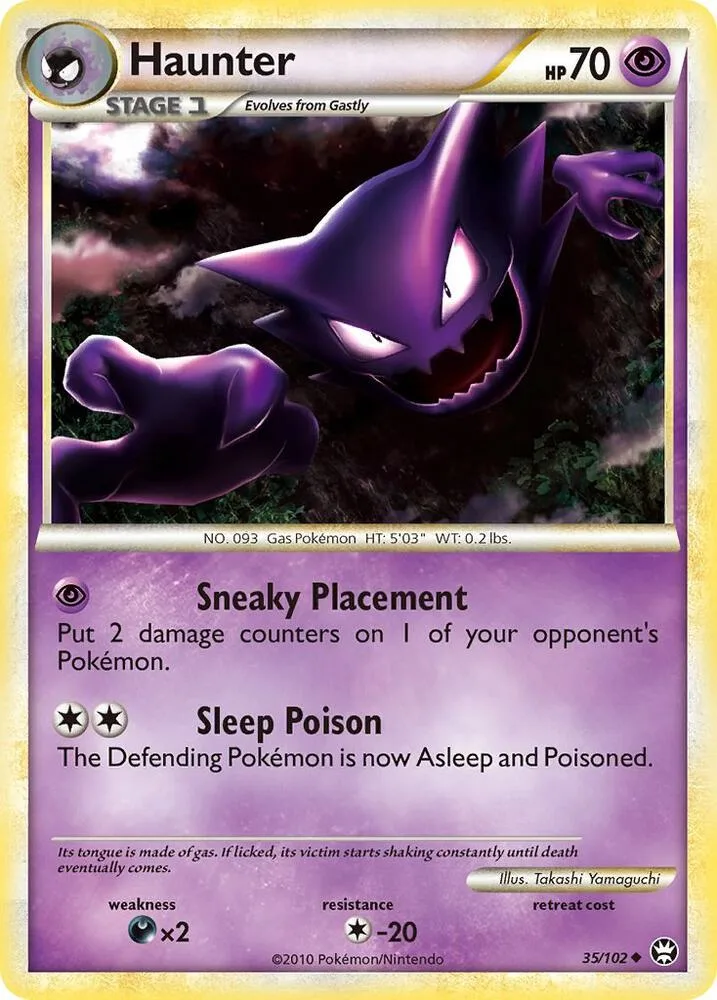 Haunter card front