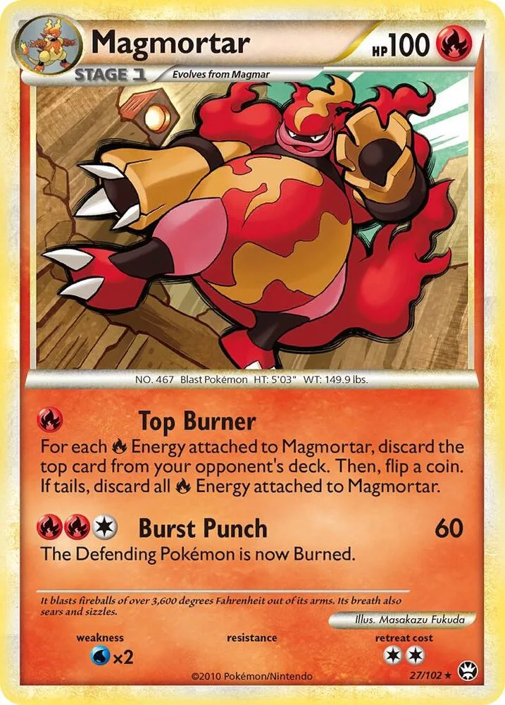 Magmortar card front