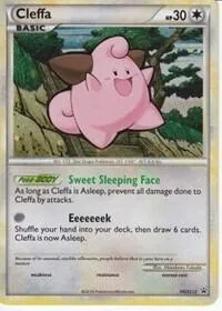 Cleffa card front