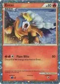 Entei card front