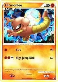 Hitmonlee card front