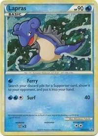 Lapras card front