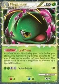 Meganium (Prime) card front