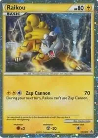Raikou card front