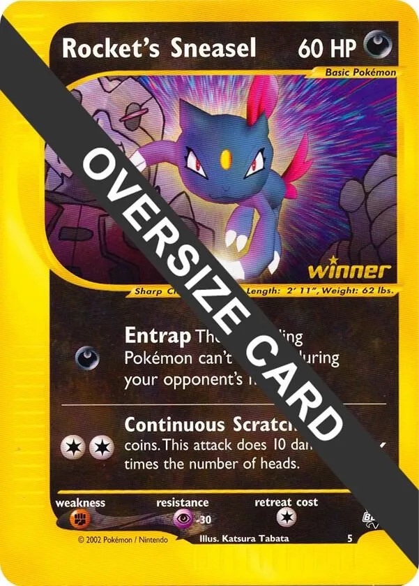 Rocket's Sneasel card front