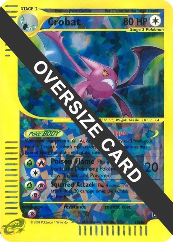 Crobat (Box Topper) card front