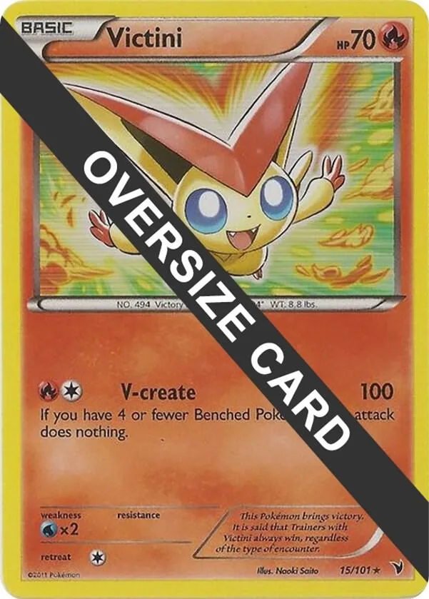 Victini card front
