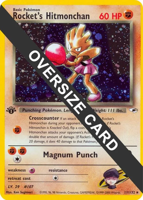 Rocket's Hitmonchan card front