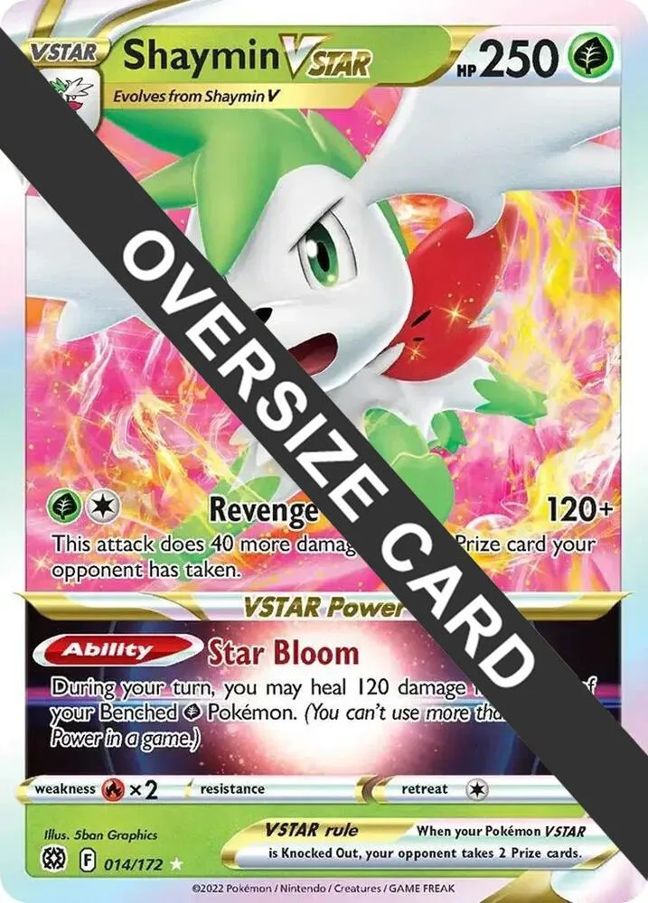 Shaymin VSTAR card front
