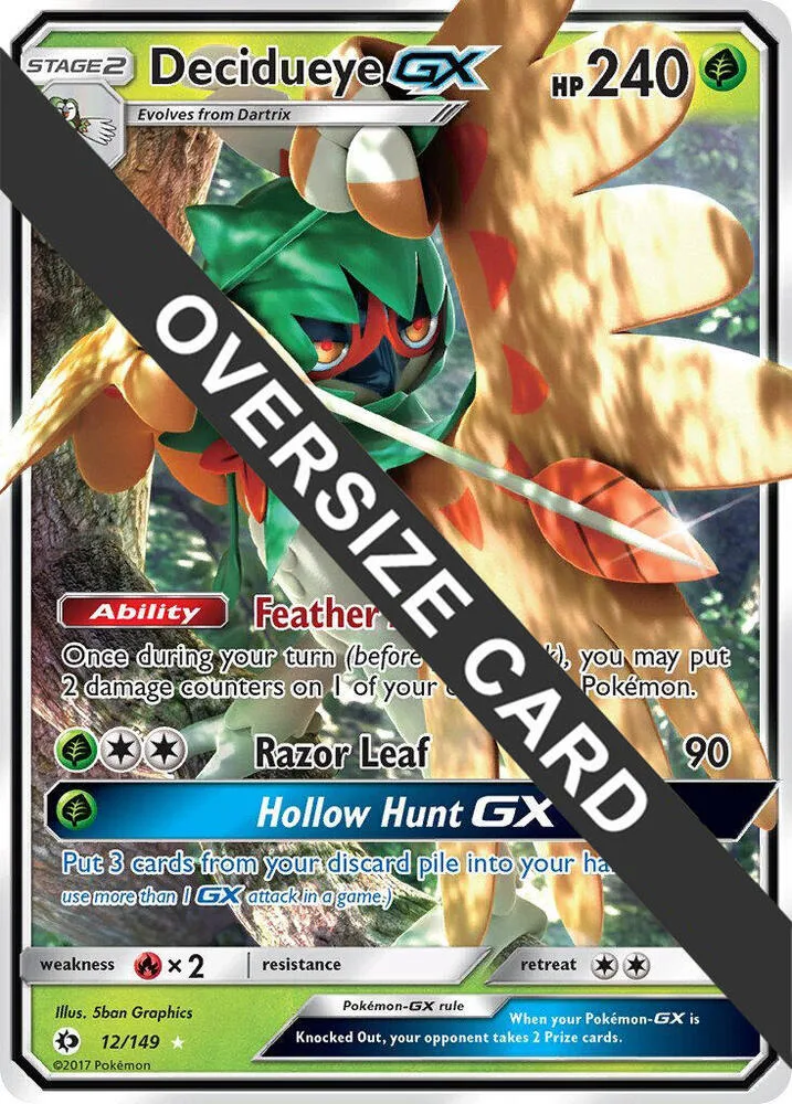 Decidueye GX (Decidueye GX Challenge Box) card front