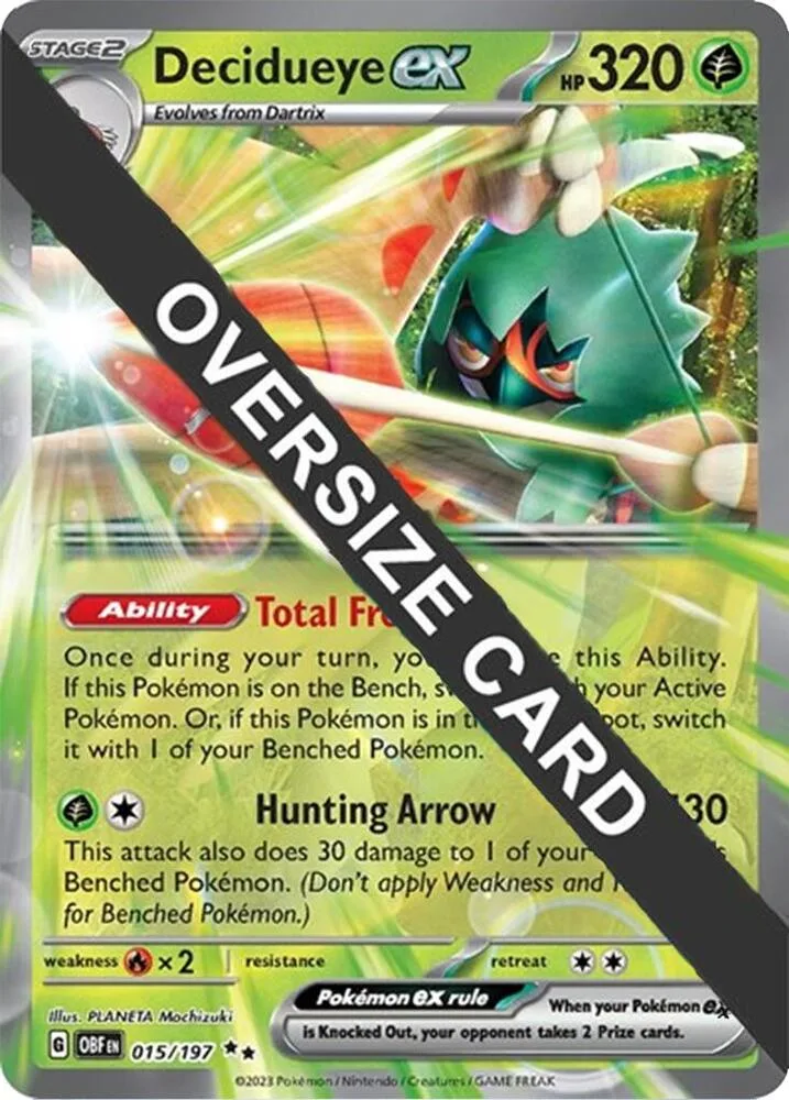 Decidueye ex card front