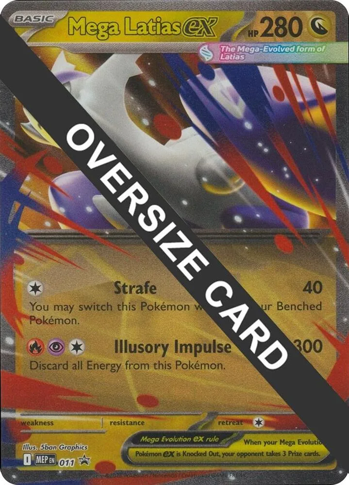 Mega Latias ex card front