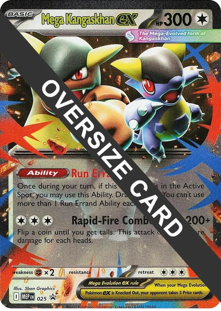 Mega Kangaskhan ex card front