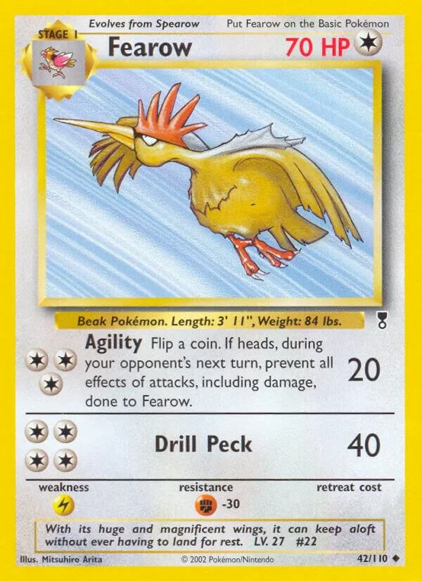 Fearow card front